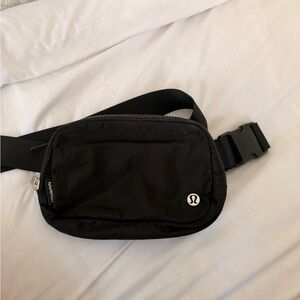 lululemon athletica Black belt bag